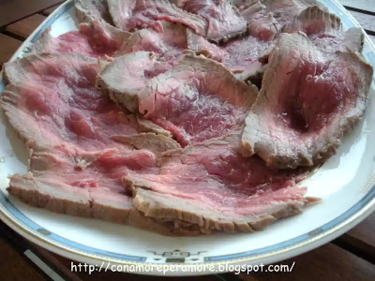 ROAST BEEF AL VAPORE - foto 2