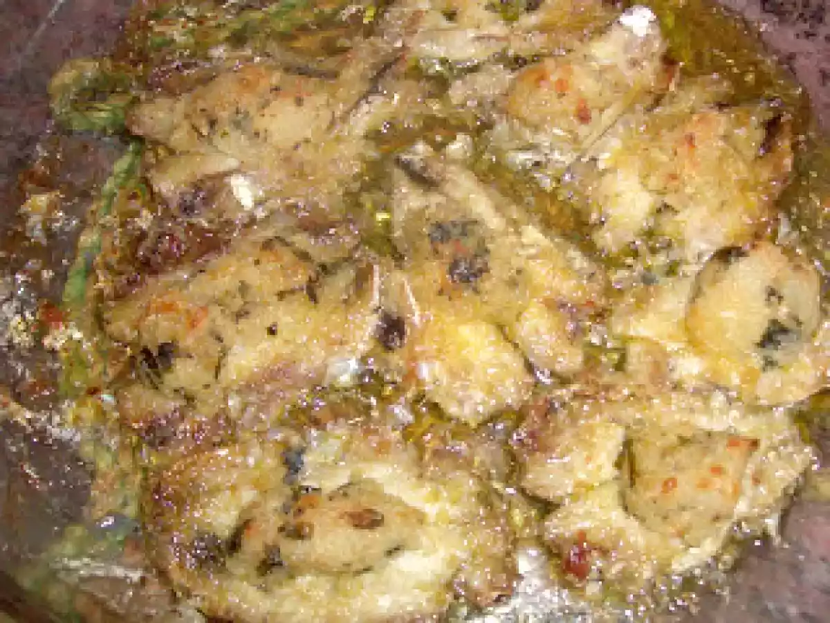 Sarde ripiene al forno