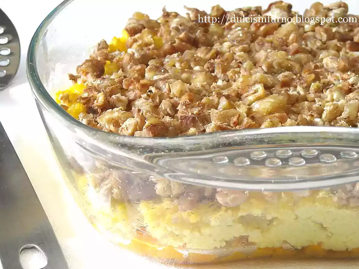 Sformato di Polenta ai Funghi con Castagne e Zucca - foto 3