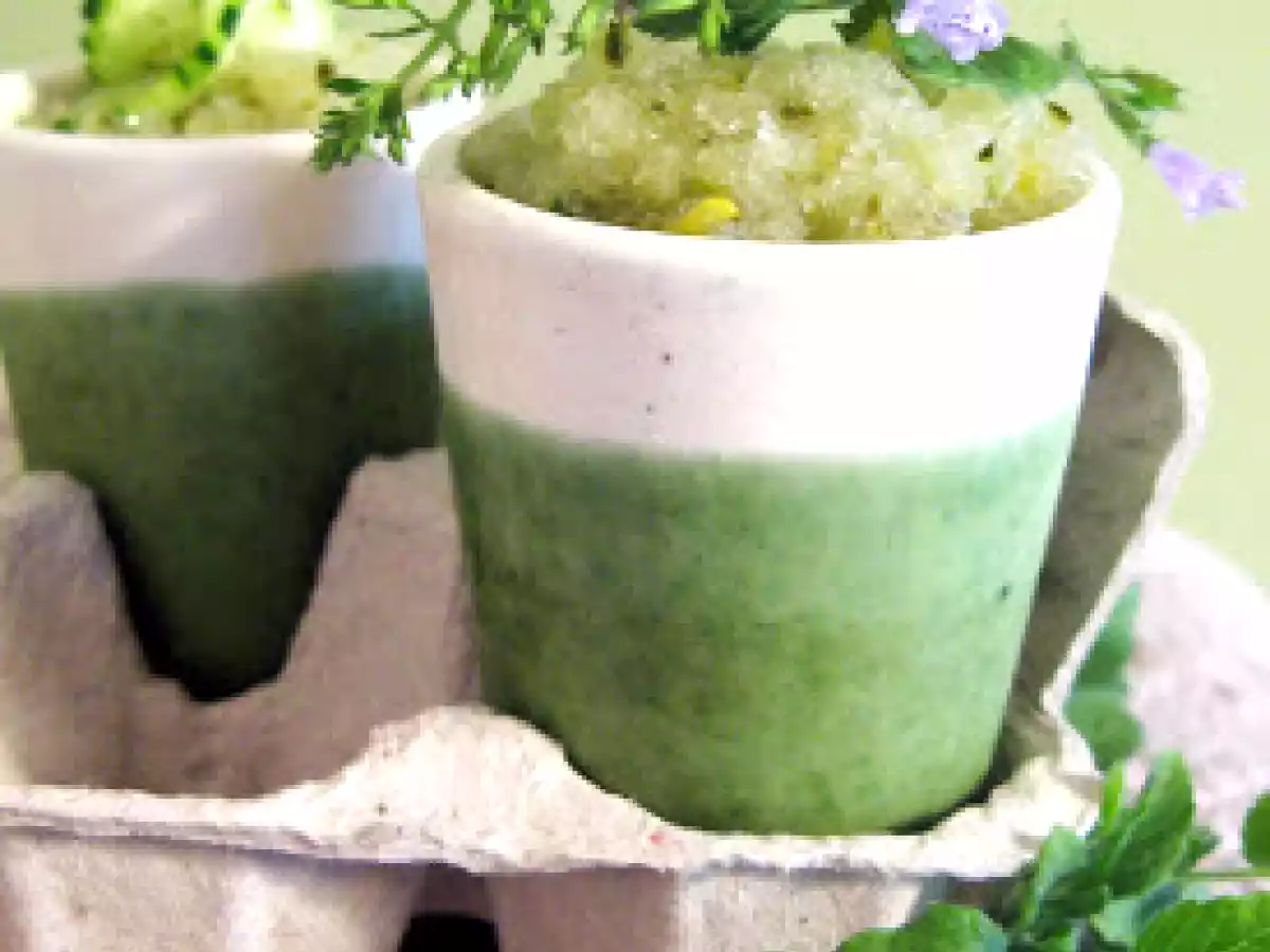 Sorbetto al cetriolo