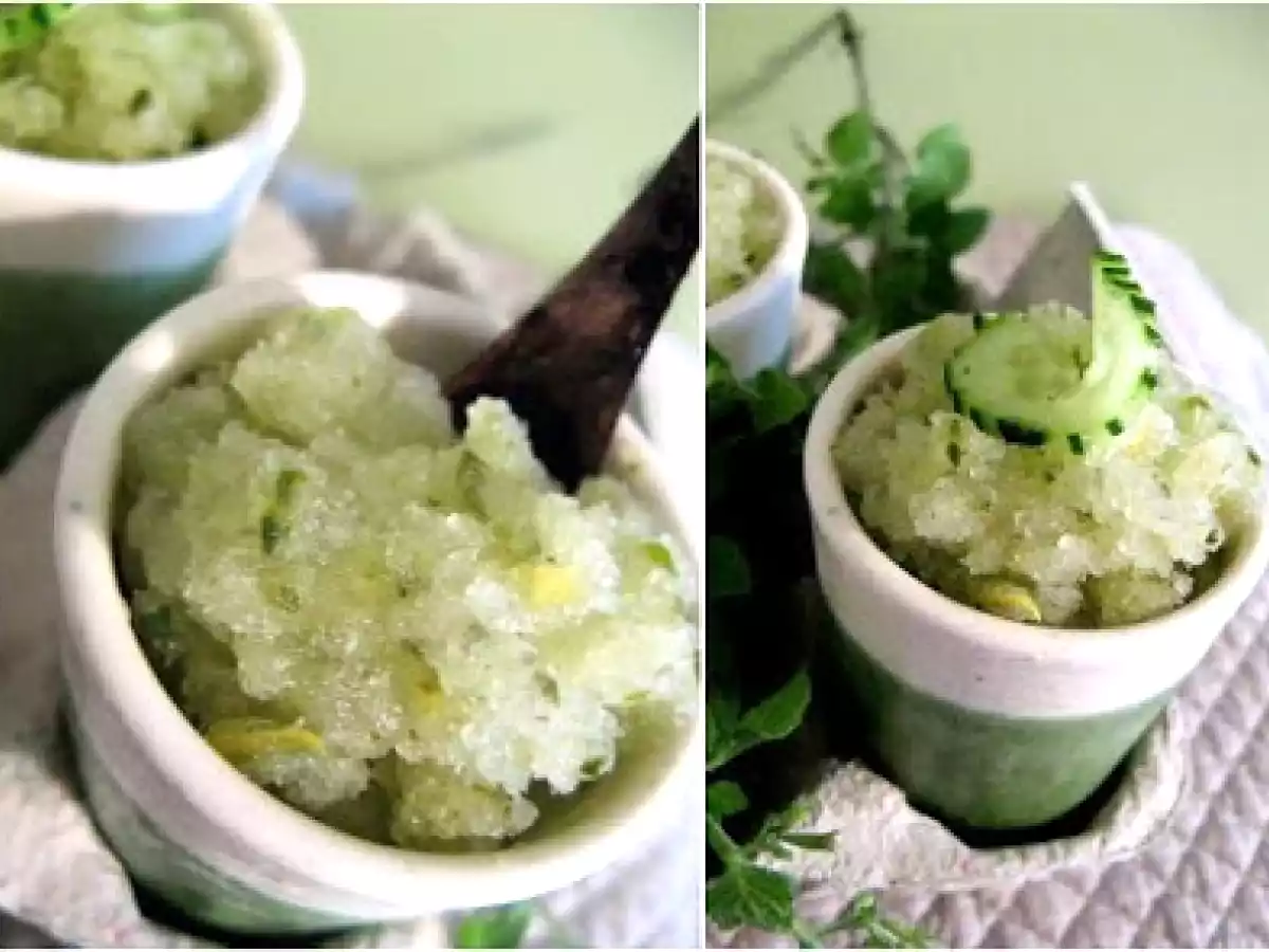 Sorbetto al cetriolo - foto 2