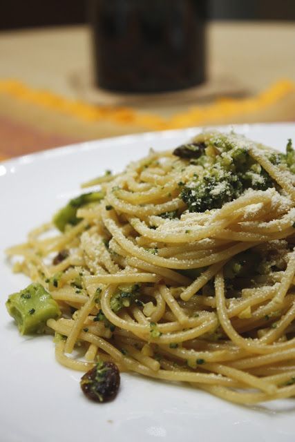 Spaghetti con i broccoli alla siciliana - Ricetta Petitchef