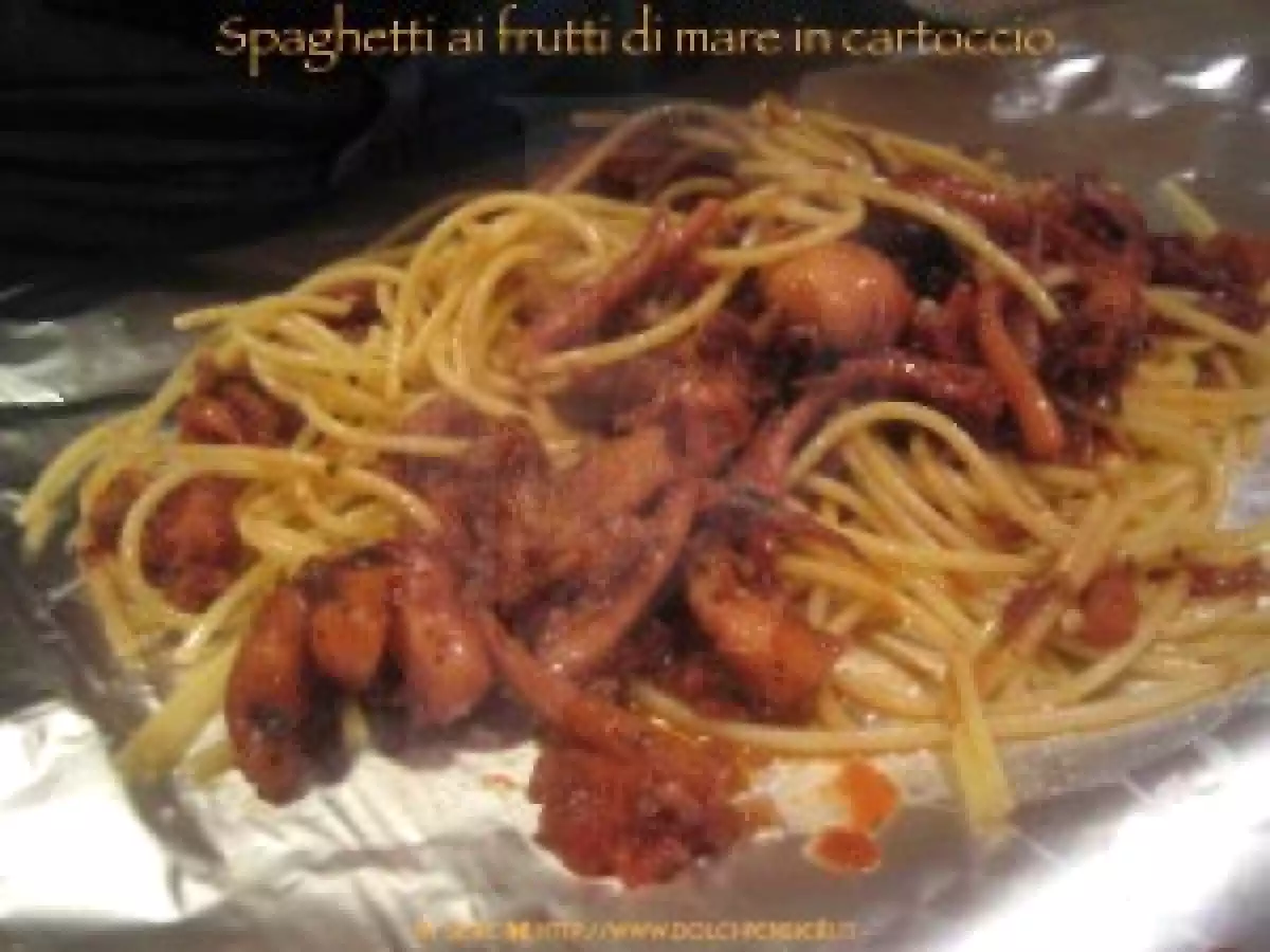 Spaghetti con pomodori e briciole croccanti - foto 7