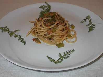 Spaghetti tonno e finocchietto selvatico