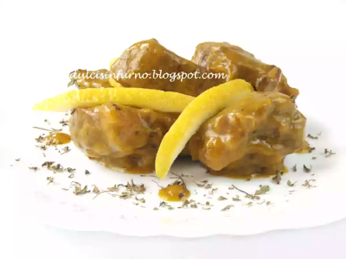 Spezzatino allo zafferano, timo e limone - foto 2