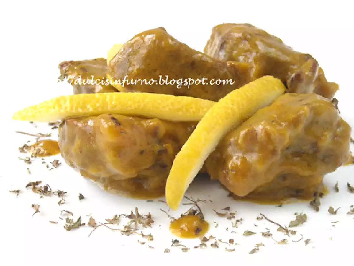 Spezzatino allo zafferano, timo e limone - foto 3