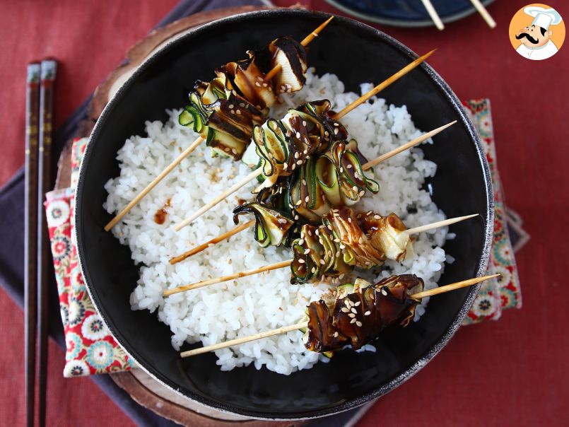 Spiedini di zucchine con una deliziosa salsa asiatica - foto 2