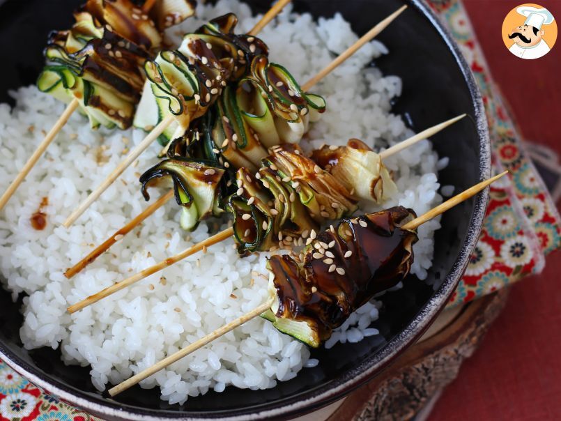 Spiedini di zucchine con una deliziosa salsa asiatica - foto 5