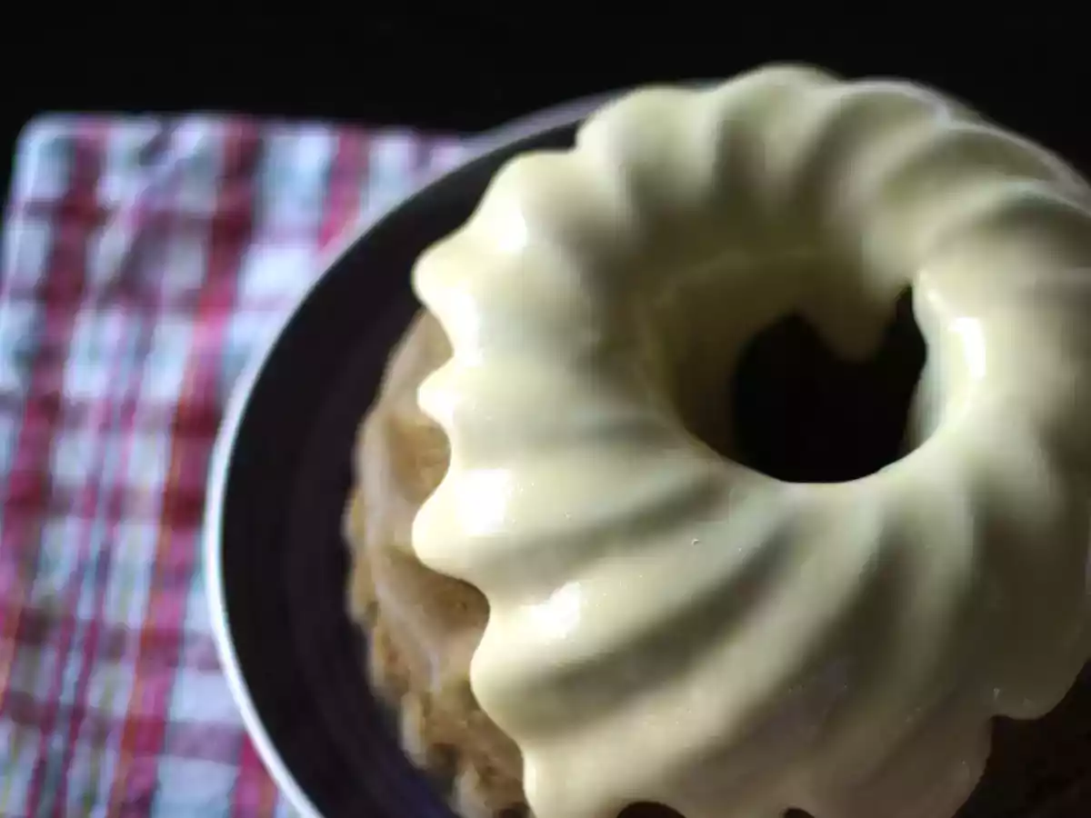 Sponge cake al thè matcha e cioccolato bianco - foto 2