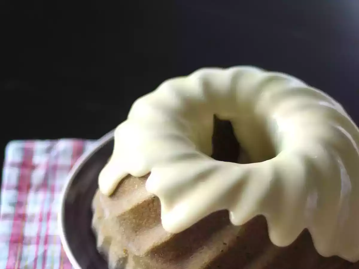 Sponge cake al thè matcha e cioccolato bianco - foto 4