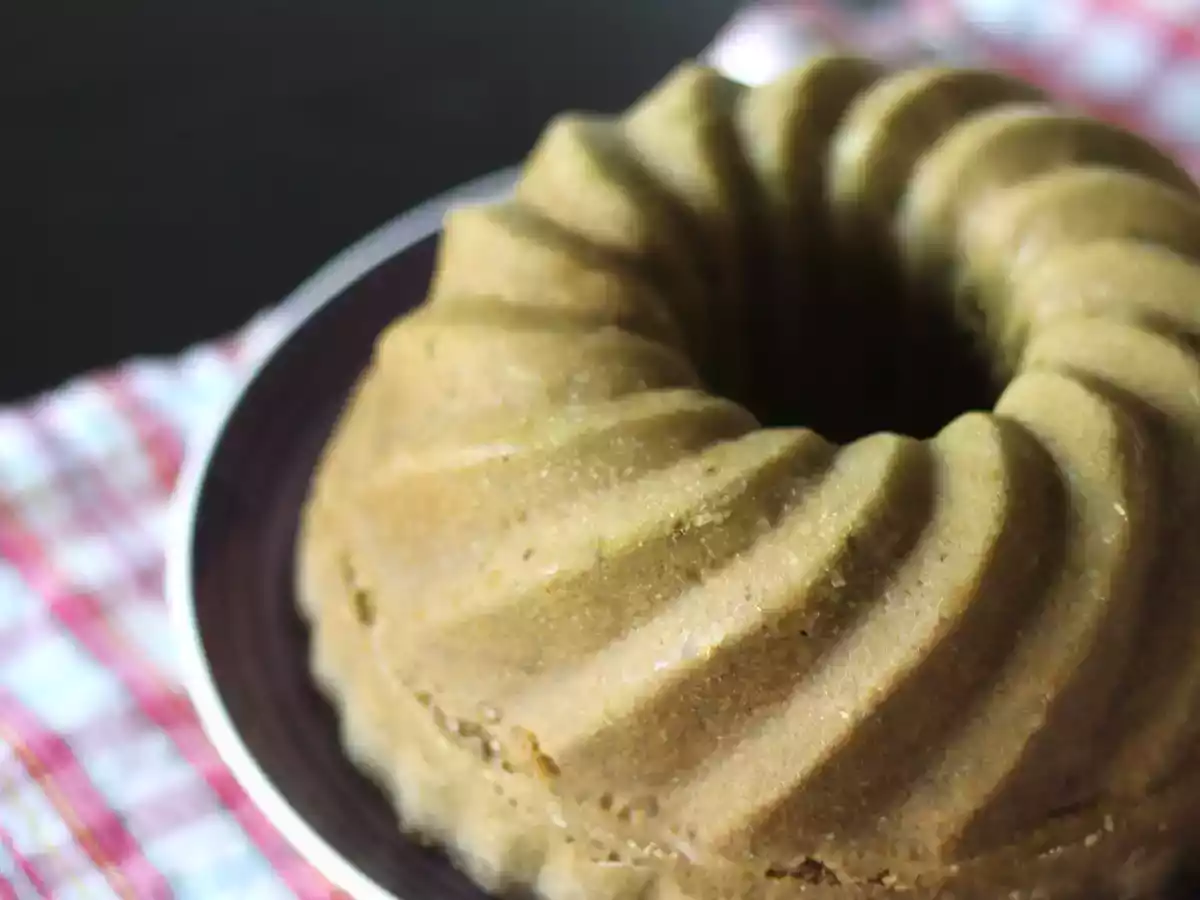 Sponge cake al thè matcha e cioccolato bianco - foto 6