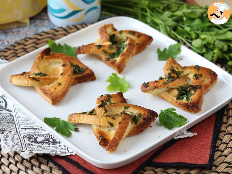 Stelle di pane all'aglio, un ottimo aperitivo per le feste - foto 2