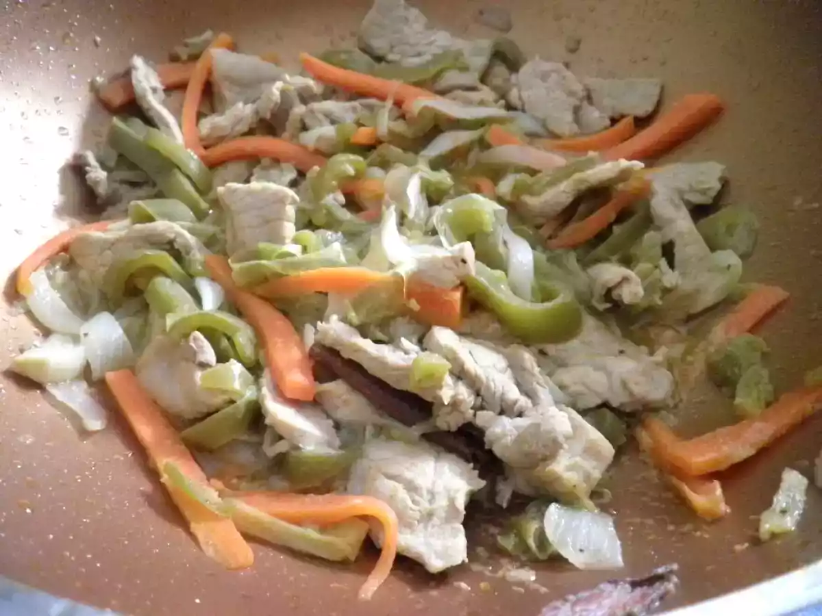 Straccetti di maiale con zenzero e cannella - foto 3