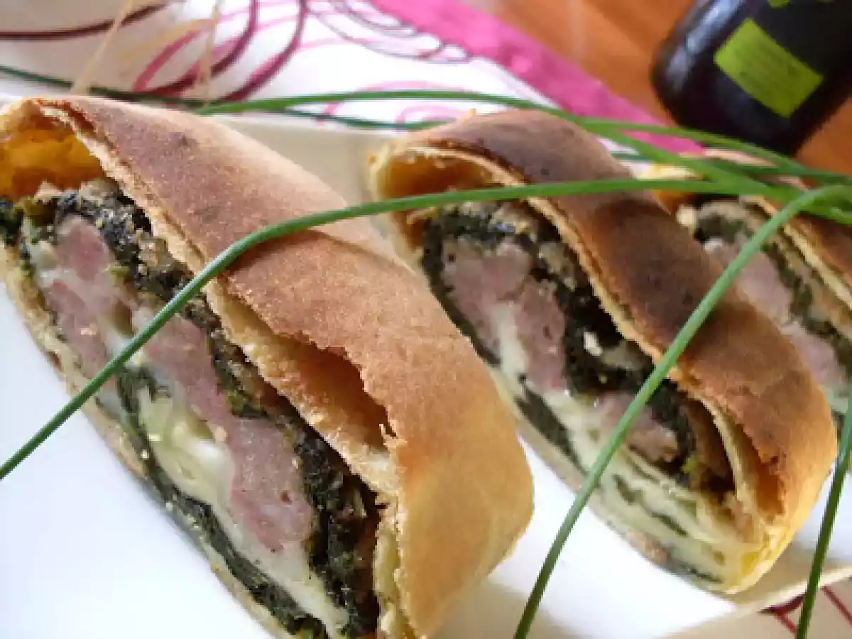 Strudel Salato con Salsiccia e Broccoli... - foto 3