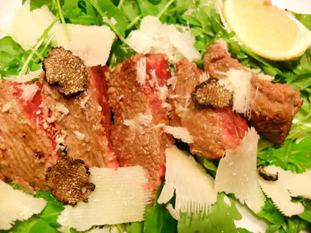 Tagliata al tartufo