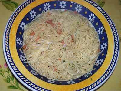 Taglierini salmone, noci e limone