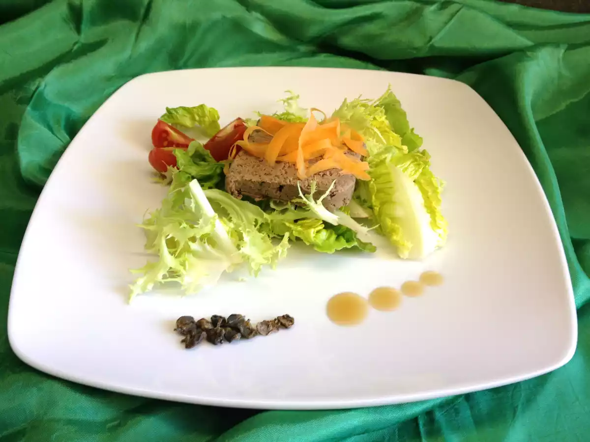 Terrina di fegatini con riduzione al Vinsanto - foto 2