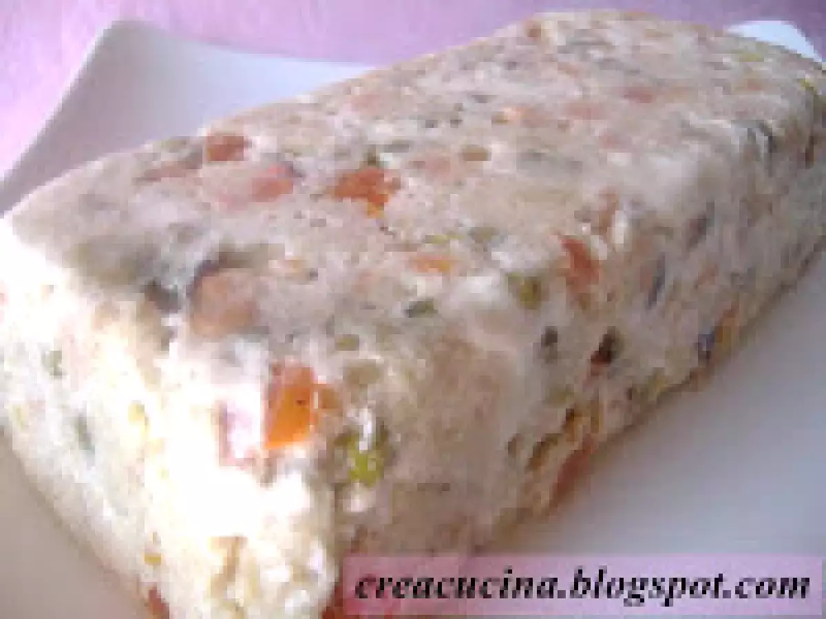 TERRINA DI PESCE CON VERDURE