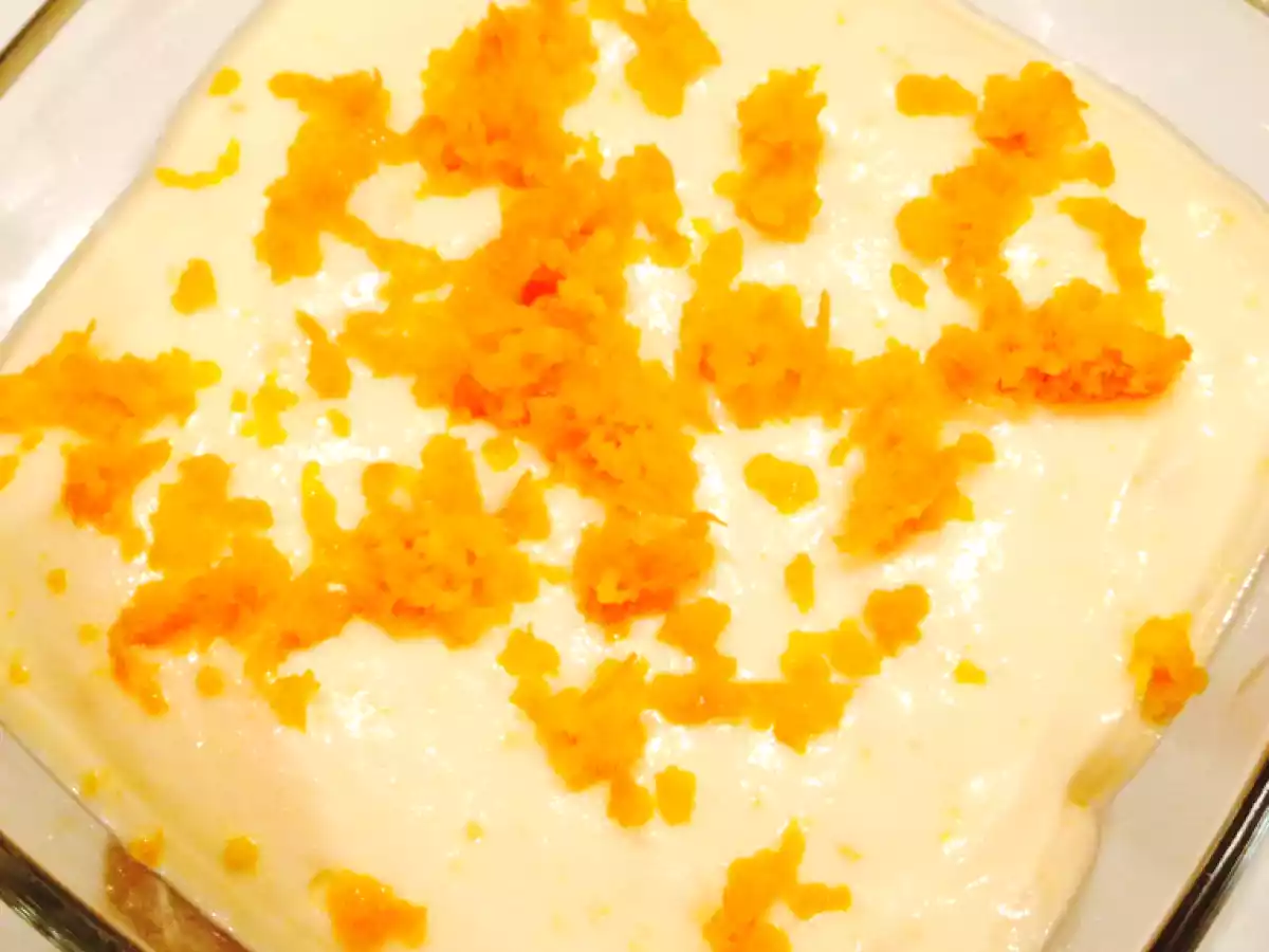 Tiramisù all'arancia