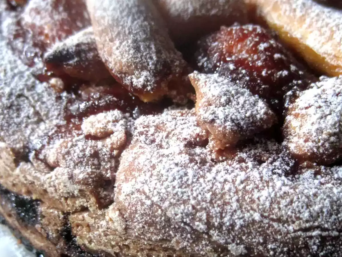 Torta a strati con marmellata di prugne - foto 3