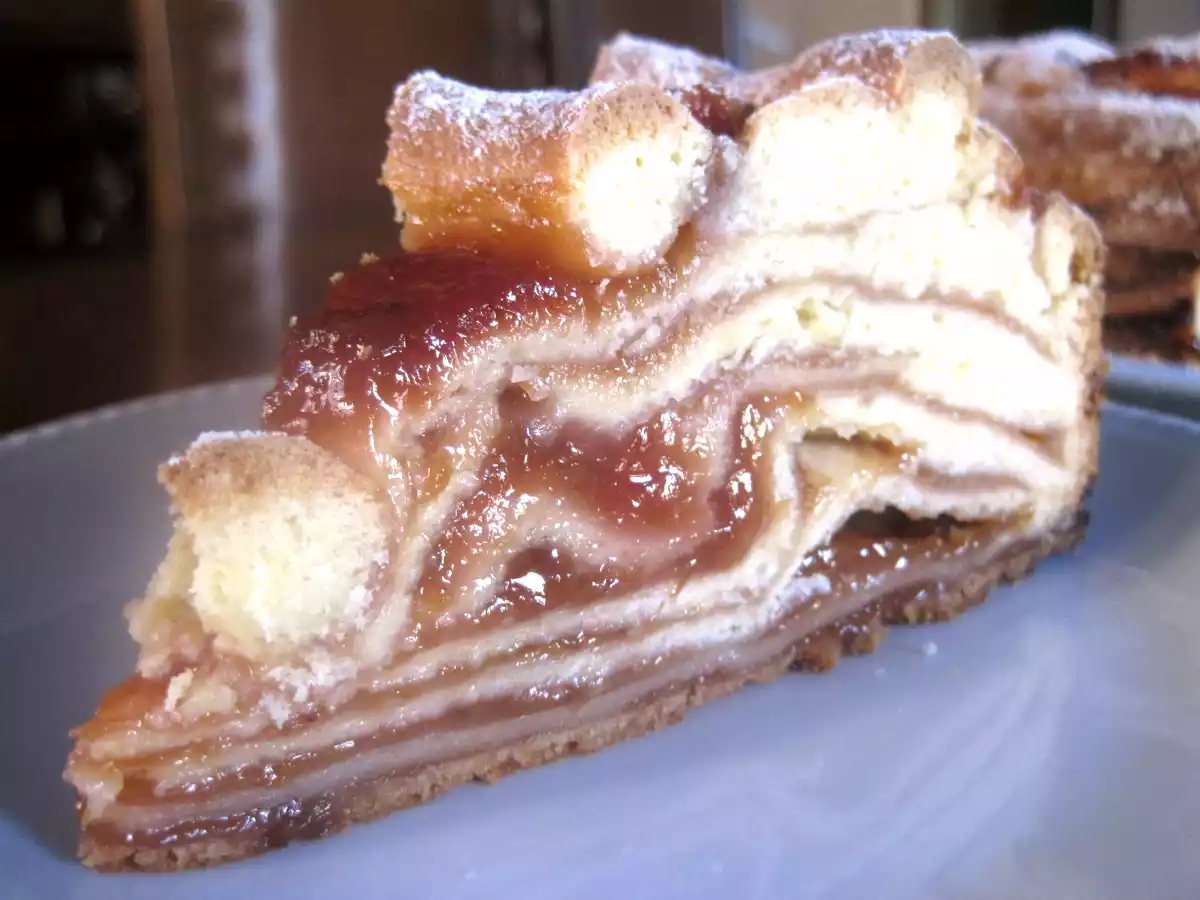 Torta a strati con marmellata di prugne - foto 6