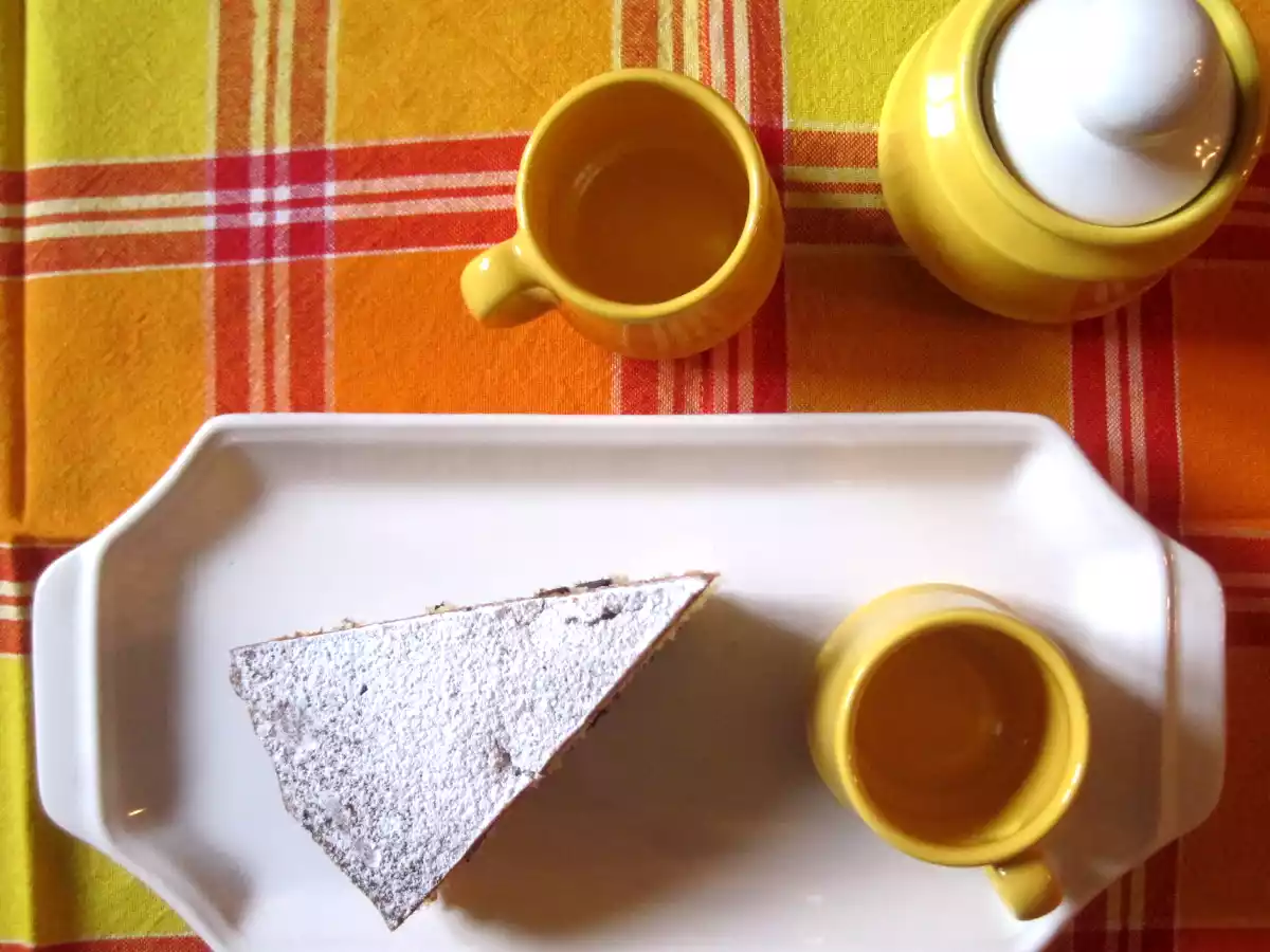 Torta al mascarpone con gocce di cioccolato - foto 5