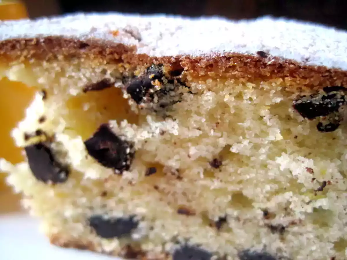 Torta al mascarpone con gocce di cioccolato - foto 7