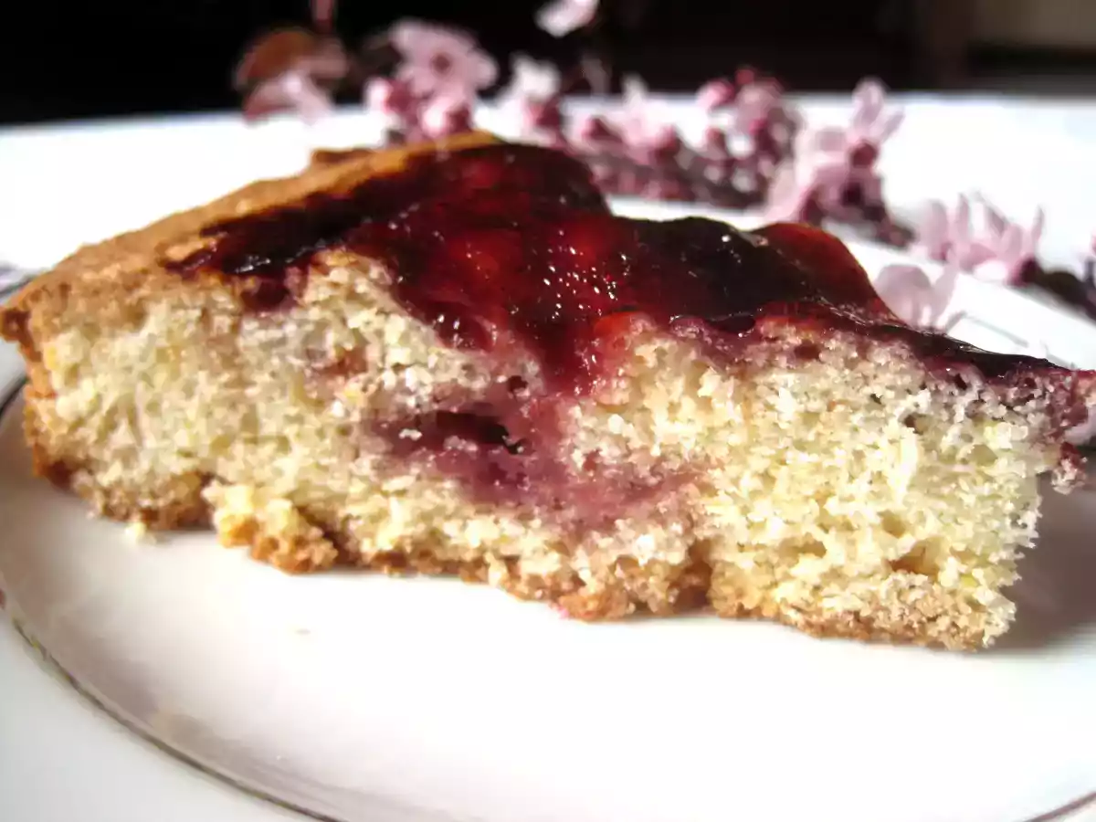 Torta alla marmellata di ciliegie - foto 5