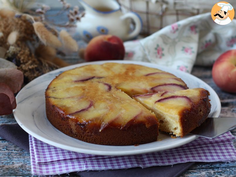 Torta alle pesche soffice e golosa