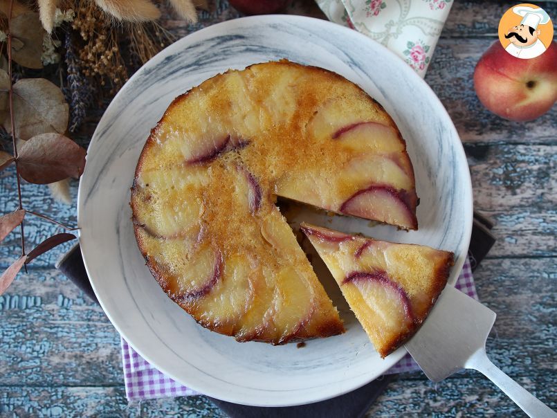 Torta alle pesche soffice e golosa - foto 8