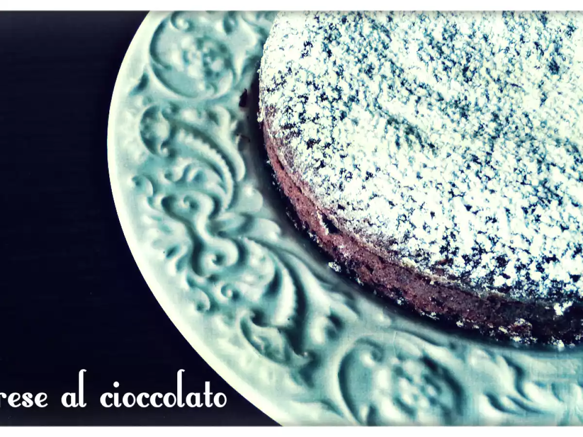 Torta caprese al cioccolato