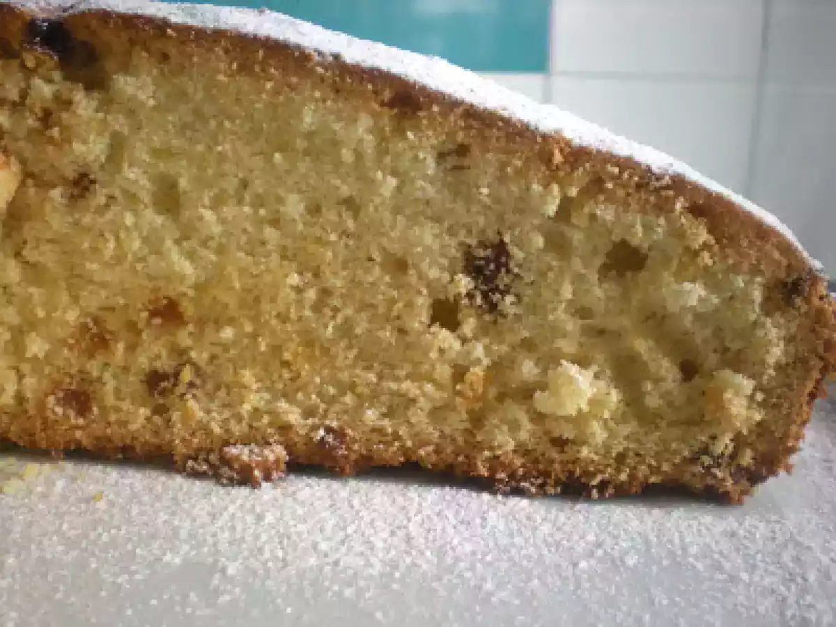 Torta classica Pane degli Angeli con gocce di frutta all'albicocca - foto 2