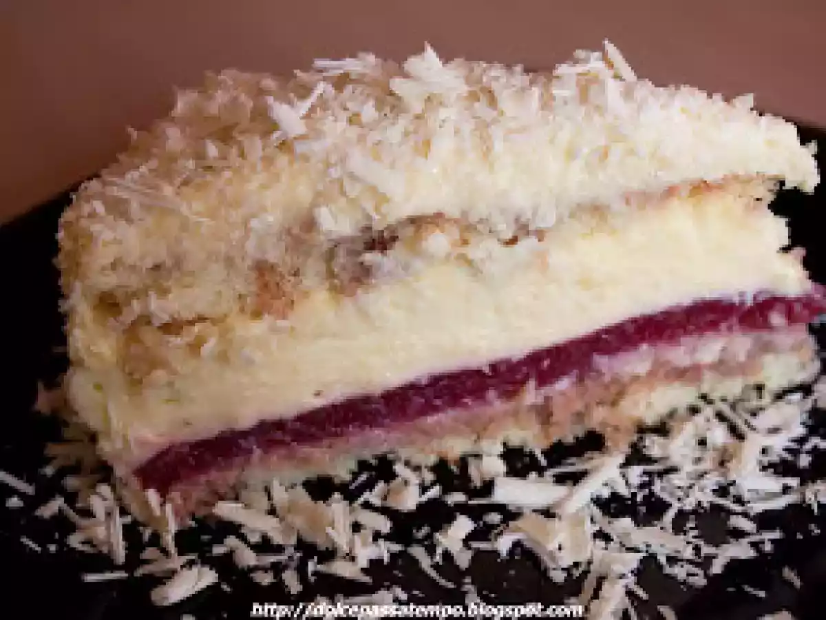 Torta Con Mousse Al Limone