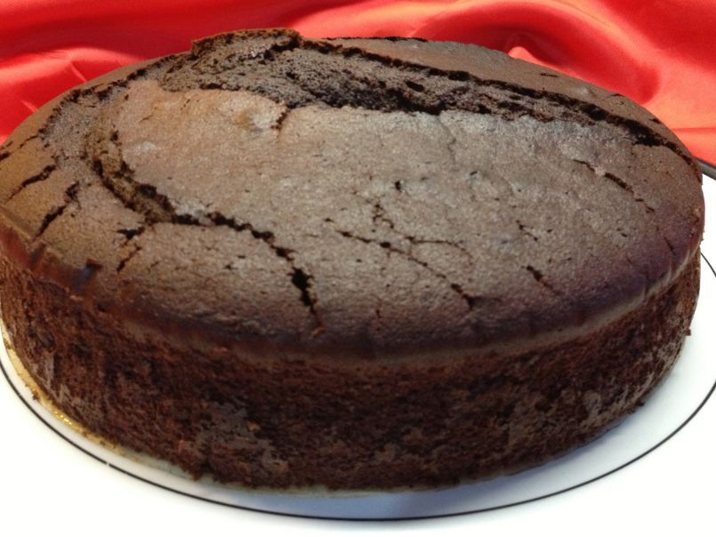 Torta di cioccolato e birra rossa Arribal con copertura di crema cheese cake - foto 2