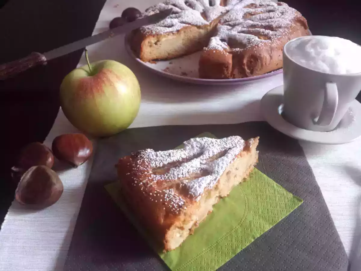 Torta di mele e cannella senza glutine