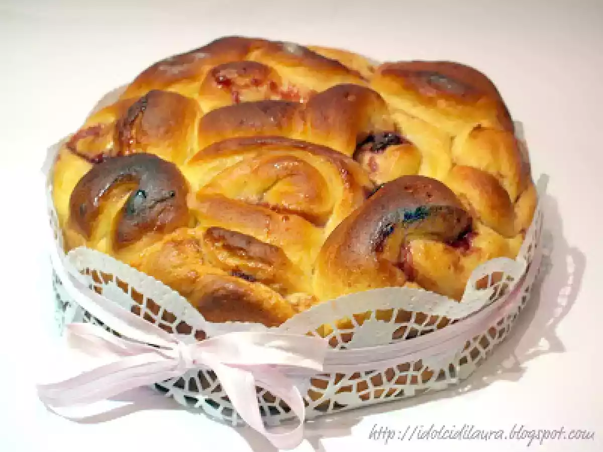 Torta di rose alla marmellata - foto 2