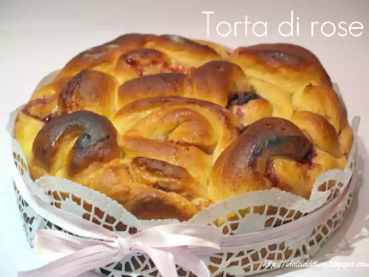 Torta di rose alla marmellata - foto 3