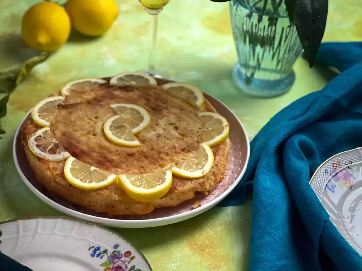 Torta rovesciata al limone