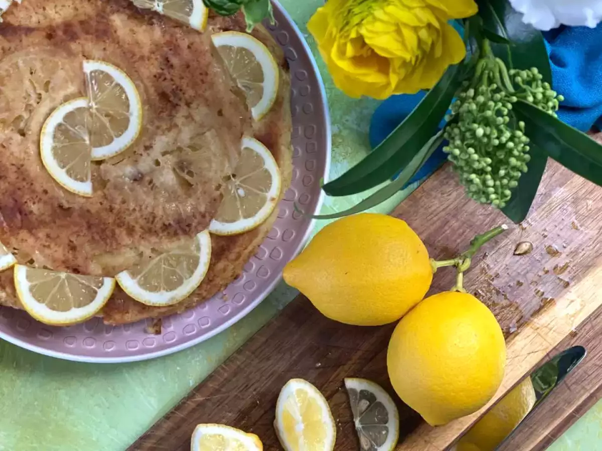 Torta rovesciata al limone - foto 3