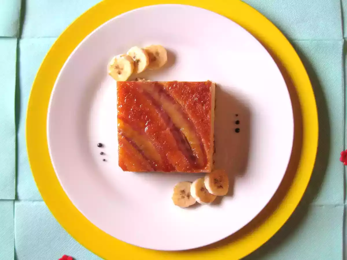 Torta rovesciata alla banana