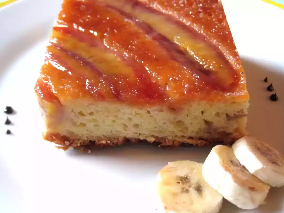 Torta rovesciata alla banana - foto 5