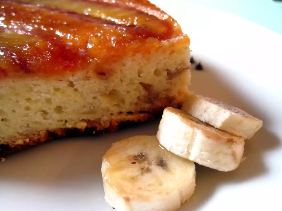 Torta rovesciata alla banana - foto 8
