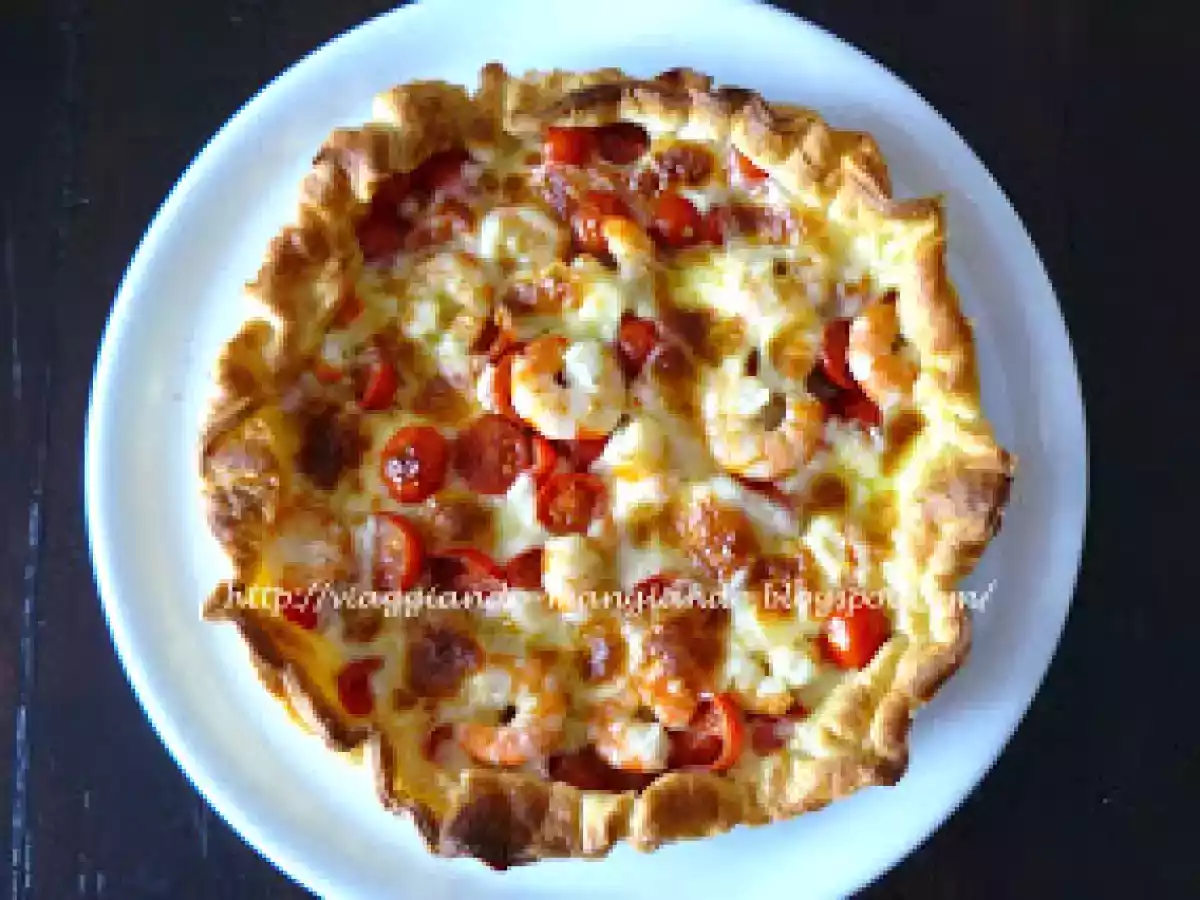 Torta salata ai gamberi - foto 2