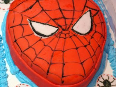 Torta spiderman - Ricetta Petitchef