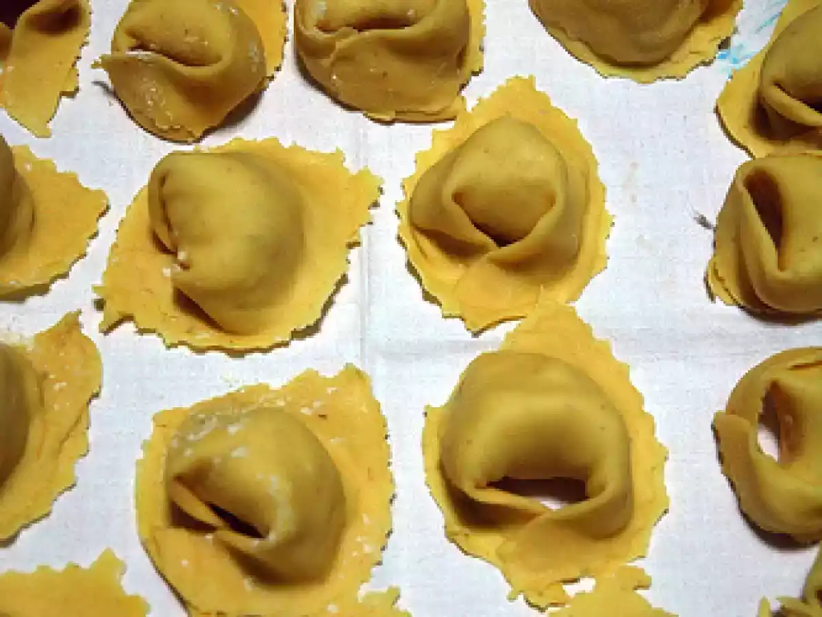 Tortelloni ripieni di patate dolci