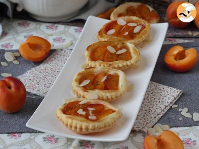 Tortine di sfoglia alle albicocche, il dessert rapido con frutta fresca! - foto 3