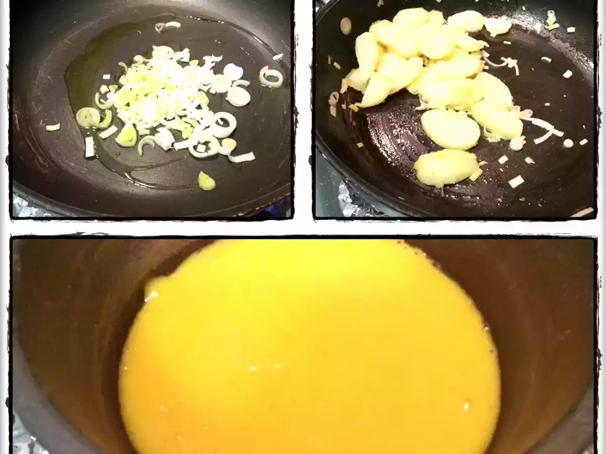 Totani ripieni su crema di patate allo zafferano - foto 6