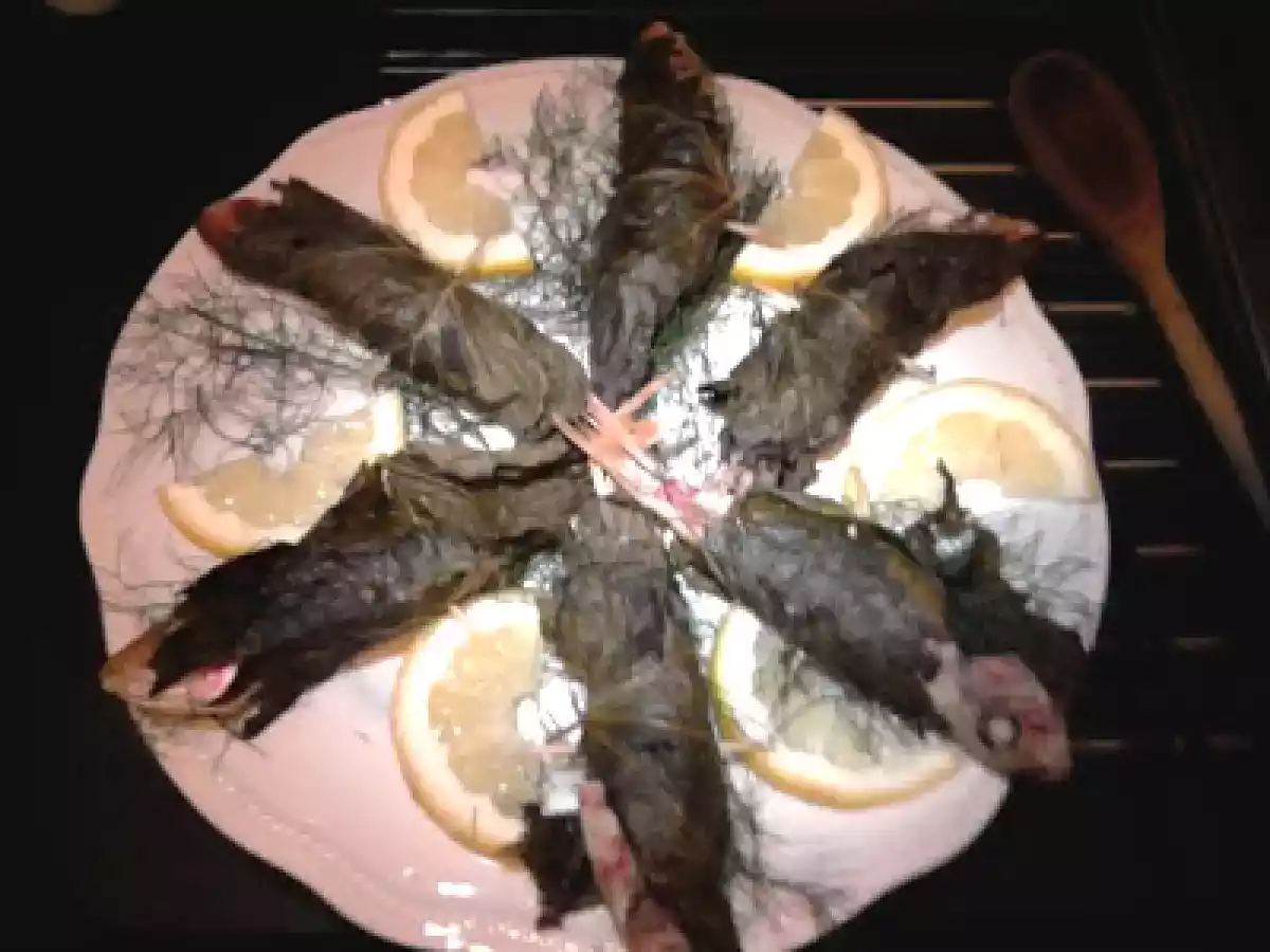 Triglie in foglie di vite e, ...Juste quelqu'un de bien By Enzo Enzo. - foto 2