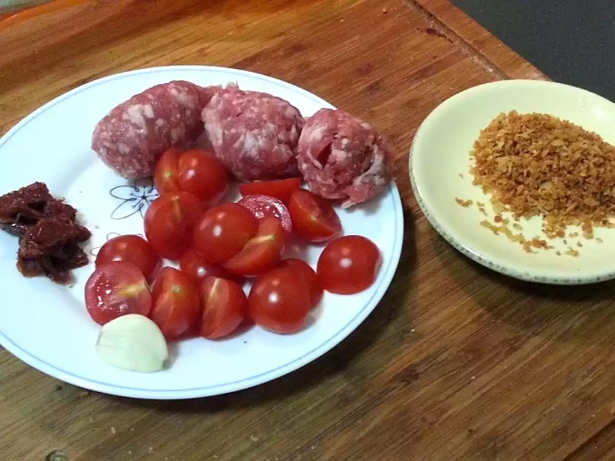 Trine di Castagna al sugo veloce di Salsiccia - foto 2