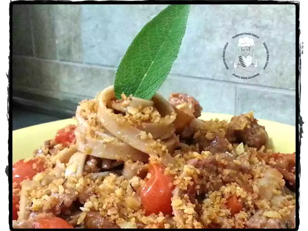 Trine di Castagna al sugo veloce di Salsiccia - foto 6